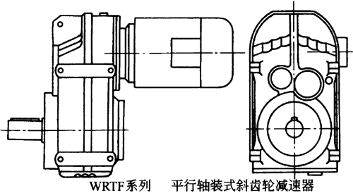 WRTF系列平行軸裝式斜齒輪減速器產(chǎn)品特點及性能參數(shù)