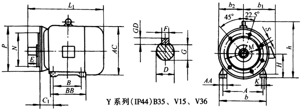 YϵУIP44B35V15V36ஐ늄(dng)C(j)μbߴ